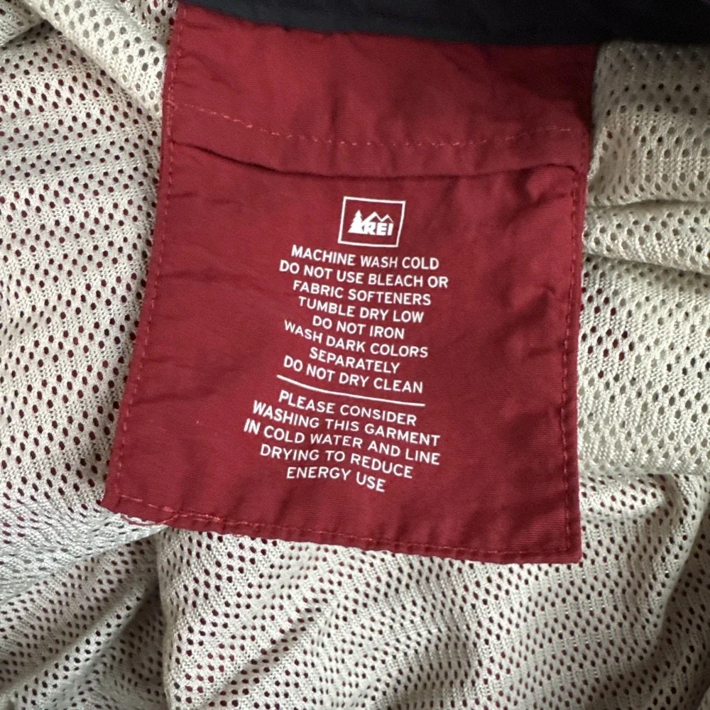 Rei Men's Bolongo Water Shorts Lined Swim‎ Trunks Red Size Large